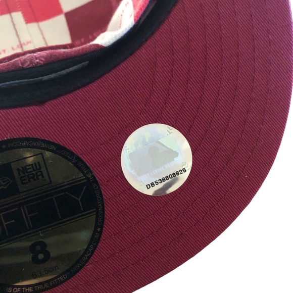 At Louis Cardinals Unique Baseball Hat Size 8 - Picture 5 of 7